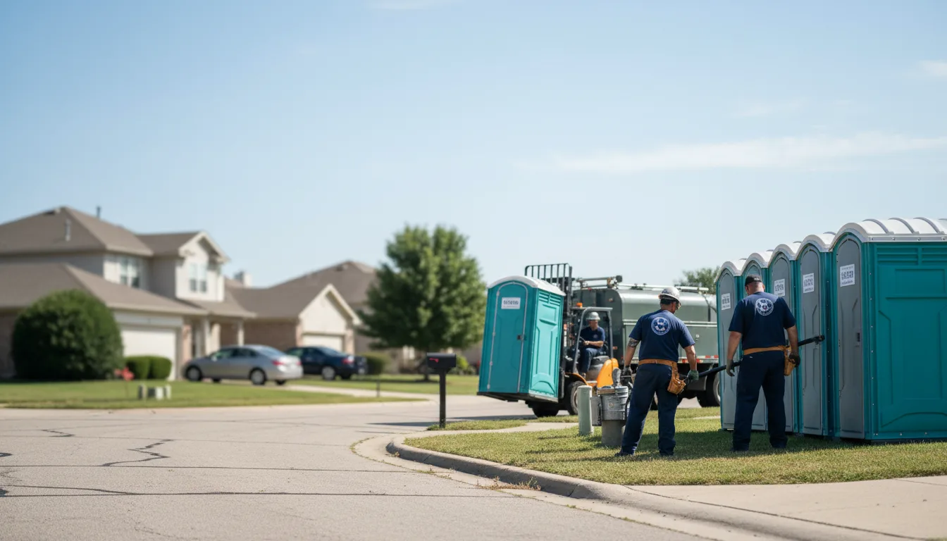 Porta Potty Rental in Paradise, TX near me